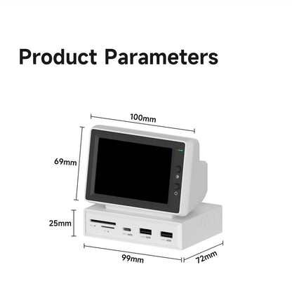 90's Mini PC Monitor + Multi-Docking Station